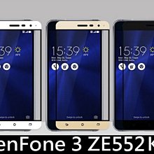 買5送1 ASUS ZenFone 3 ZE552KL 華碩 9H鋼化玻璃貼 滿版