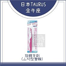 （TAURUS金牛座）寵物旋轉牙刷。山切型雙輪