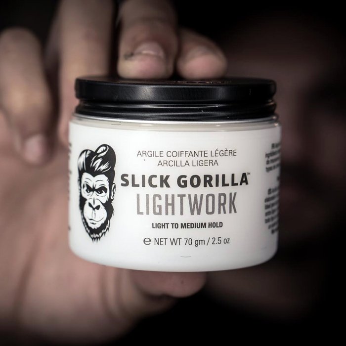 英國 Slick Gorilla 猩猩 塑型土髮蠟（強力定型霧面啞光髮蠟 水性水洗式造型塑型油頭凝土髮泥 軟髮蠟 油頭蠟