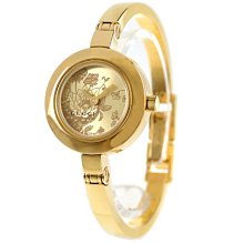 GUCCI YA105514 古馳 手錶 25mm 金色 金錶帶 女錶