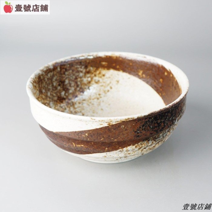 下殺 日本進口面碗 有田燒 美濃燒日式家用手工釉上彩陶瓷餐具湯碗飯碗