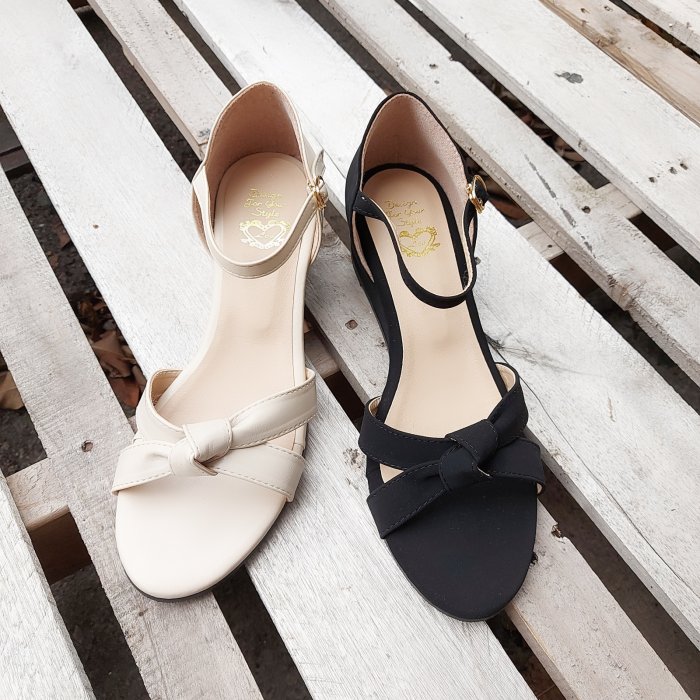 台灣製 厚底涼鞋 坡跟涼鞋 魚口涼鞋  綁結造型舒適楔型鞋-IP shoes