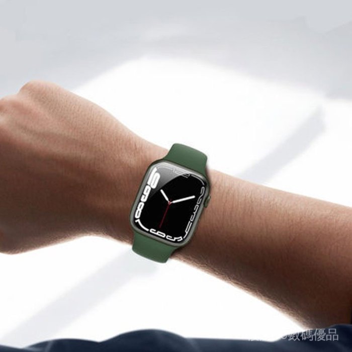 森尼3C-蘋果手錶Apple Watch 8代7代保護貼 3D曲面保護貼 蘋果手錶 iwatch7/6/5/4/3代保護貼-品質保證