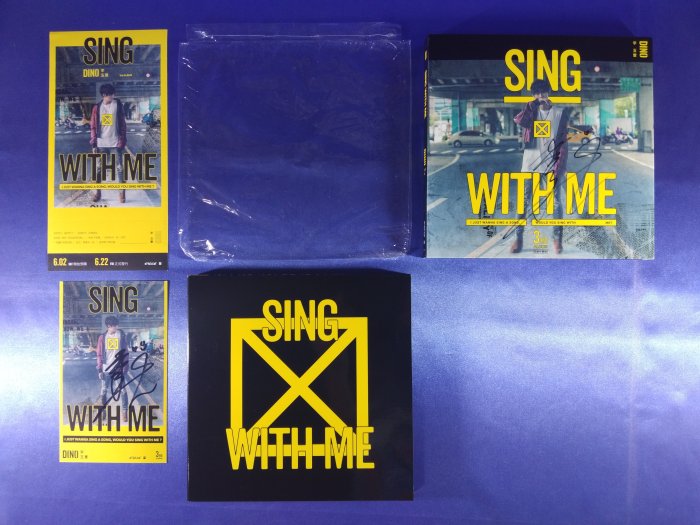 🏰Dream翔 現貨 全新已拆 李玉璽 親簽 Sing With Me 🎼預購限量搖滾版 專輯 CD 附預購單