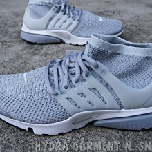 【HYDRA】Nike Presto Ultra Flyknit 灰白 全灰 魚骨 灰襪 尤金唐 835570-002