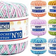 編織SOFT FEATHER S364c 花10號棉~圍巾~手工藝材料、編織工具、進口毛線、夏紗、棉線~☆彩暄手工坊☆