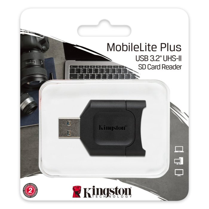 含稅附發票 Kingston 金士頓 MobileLite Plus SD 讀卡機 (MLP)USB3.2 Gen1