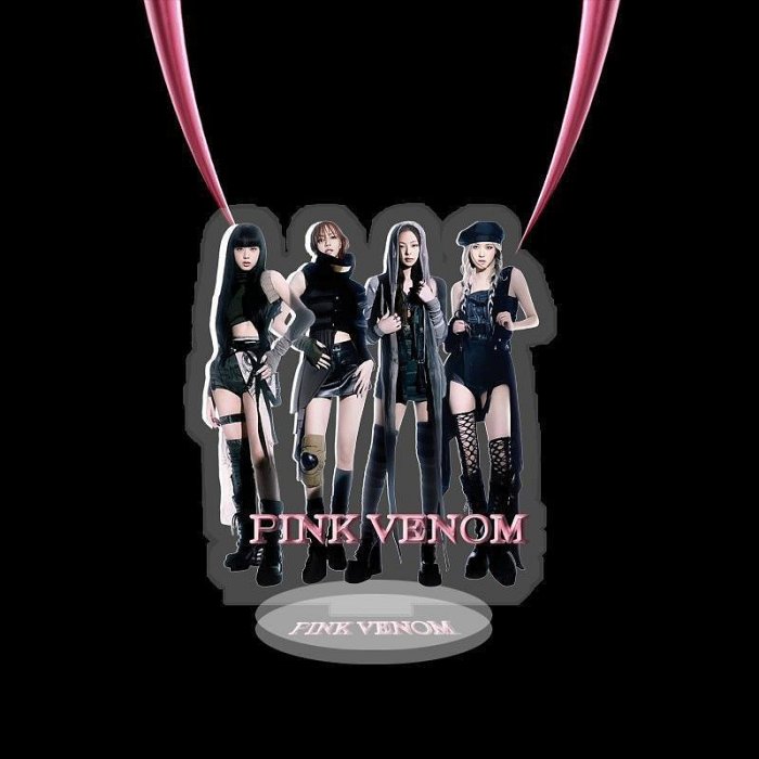 熱銷 粉墨 新專Venom 亞克力雙面立牌擺件 飾品裝飾 明星周邊blackpink  現貨 可開票發