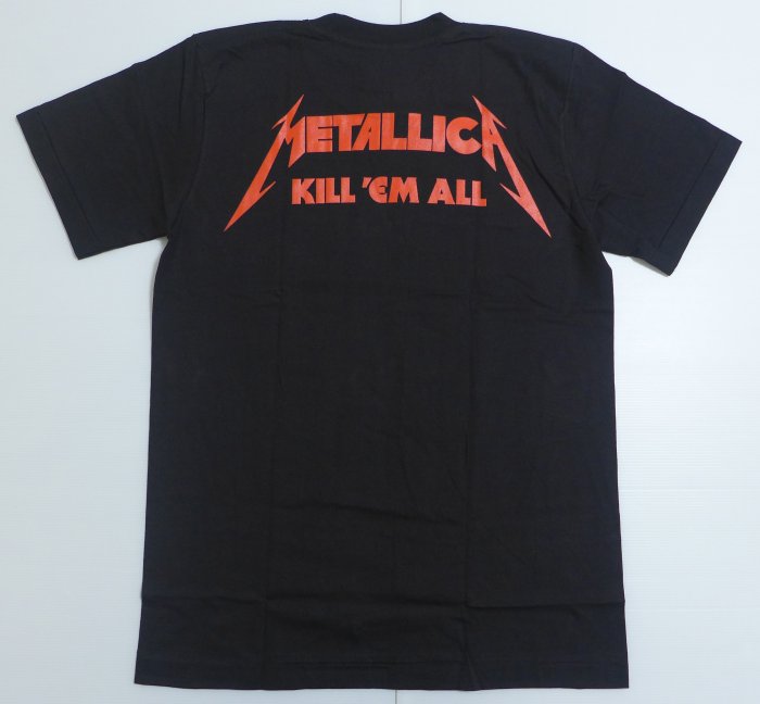 【Mr.17】 金屬製品 Metallica Kill Em All 鞭擊金屬T恤搖滾團t-shirt短袖(G037)