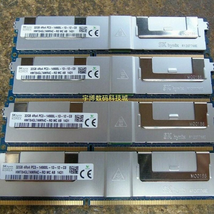 DELL Precision R7610 T7610伺服器記憶體條 32G DDR3 1866 ECC REG