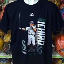 貳拾肆棒球-日本帶回美國大聯盟MLB日本開幕賽限定 鈴木一朗Ichiro TEE/ Majestic製作