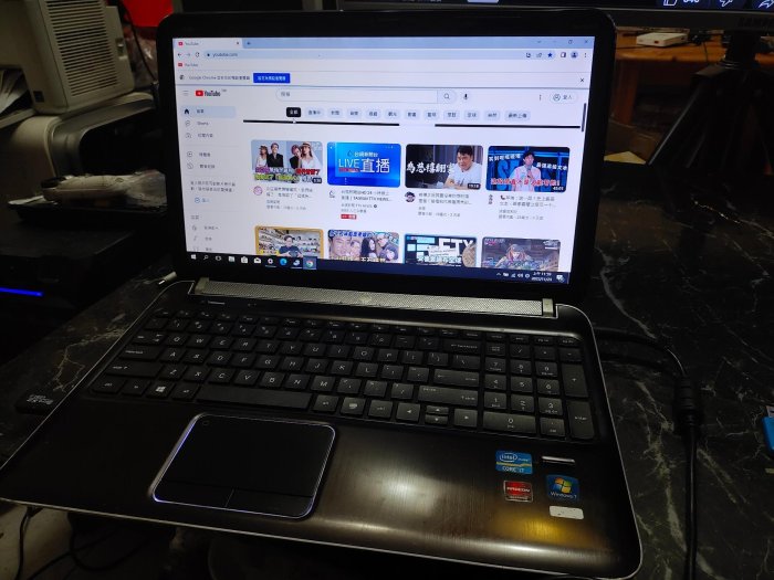 hp pavilion dv6 i7 8g ssd 雙硬碟 筆記型電腦 二手 說明請看清楚