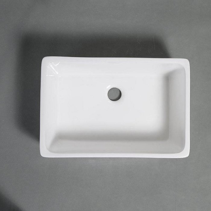 陶瓷水槽24英寸白色小洗衣盆20寸洗手盆臉面盆台上台下盆轉角