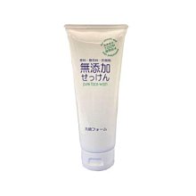 《小平頭香水店》日本製 日本石鹼  無添加溫和泡沫洗顏乳130g