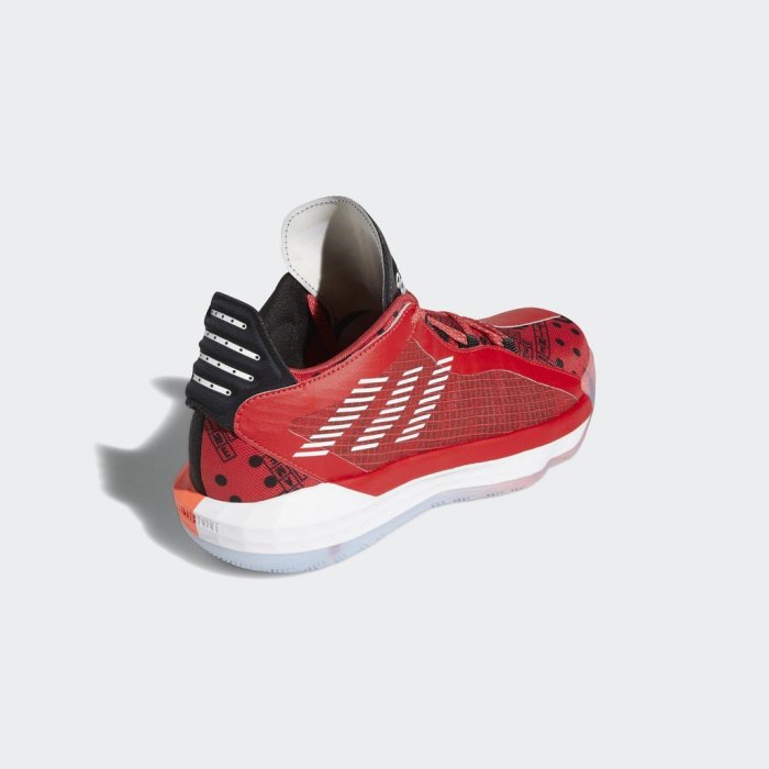 adidas Dame 6 GCA 男款 里拉德 透明 人像 低筒 籃球鞋 EF9878-歡迎選購
