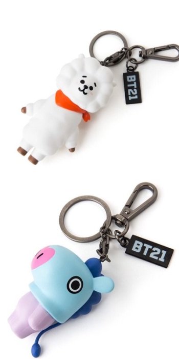 TATA現貨正版BT21 TATA COOKY KOYA SHOOKY MANG RJ CHIMMY吊飾公仔鑰匙圈鑰匙扣