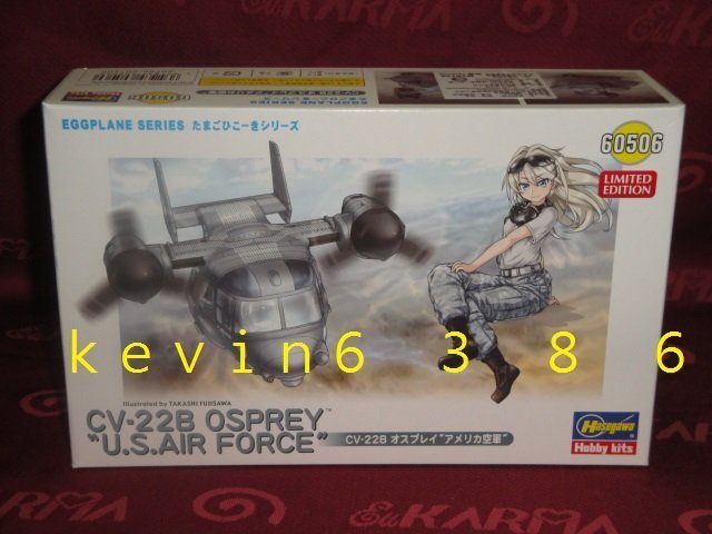 東京都-Haseqawa蛋機美國空軍CV-228 OSPREY U.S.AIR FOURCE(此商品需自行組裝) 現貨