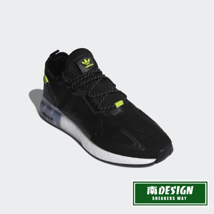 南◇2020 9月 Adidas ZX 2K BOOST SHOES 運動鞋 FY4497 黑 銀光綠 反光 休閒運動鞋