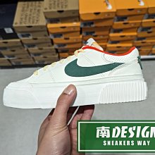 南🔥2023 4月 NIKE COURT LEGACY LIFT 休閒 厚底 增高 女款 白綠紅 FD0355-133