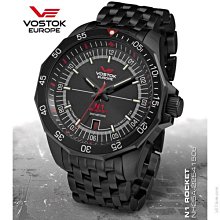 (格列布 ) Vostok-Europe    蘇聯 N1火箭 系列 .* ( 46 MM )  * 氣燈 (紅黑