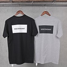 【HYDRA】Descendant Box Crew Neck SS Tee 西山徹 旗幟 純棉 短T【DCDT01】