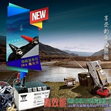 【中壢電池】 大家來釣魚 電動捲線器 專用電池組 12V15AH 海釣 船釣 附背帶 充電器 湯淺電池 REC15-12