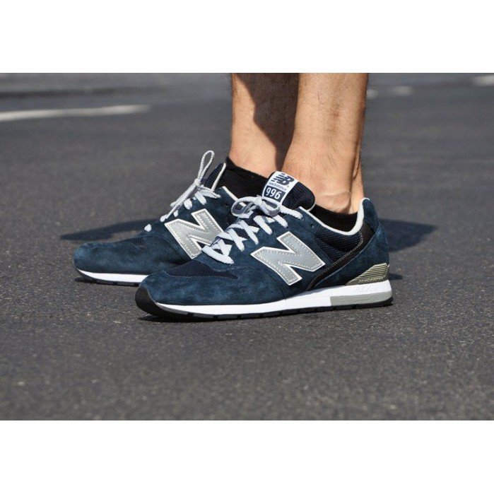 NEW BALANCE 996  M996NAV NB 海軍藍 深藍 麂皮 復古 休閒 慢跑鞋 余文樂 情侶款