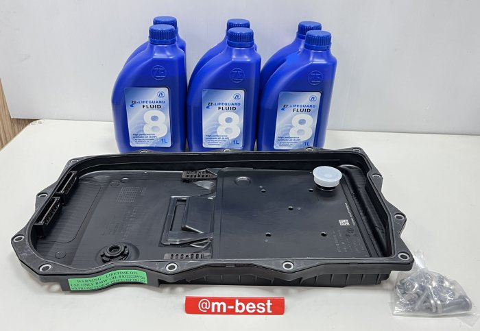 BMW F01 F02 F04 8HP 45 變速箱油底殼濾清器+變速箱油 自排 (濾網套餐組) 1087298247