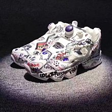 Vetements x Reebok Insta Pump Fury 全智賢 銳步充氣鞋 塗鴨BS7031