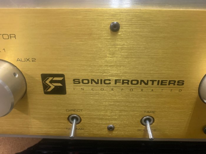 加拿大 SONIC FRONTIERS SFL-1 真空管前級擴大機 功能正常 品項漂亮 無修改