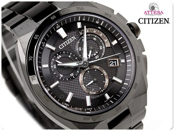 CITIZEN 星辰錶手錶ATTESA 系列Eco-Drive 光動能電波時計業務上班族