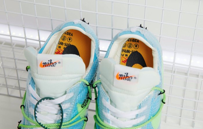 [Butler] 最後現貨 OFF-WHITE x Nike Waffle Racer 女版 藍綠 CD8180-400