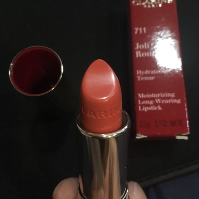 CLARINS 克蘭詩 吻我紅唇膏 #711 Joli Rouge 全新