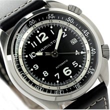 HAMILTON 漢米爾頓 手錶 機械錶 41mm Khaki 飛行錶 H76455733