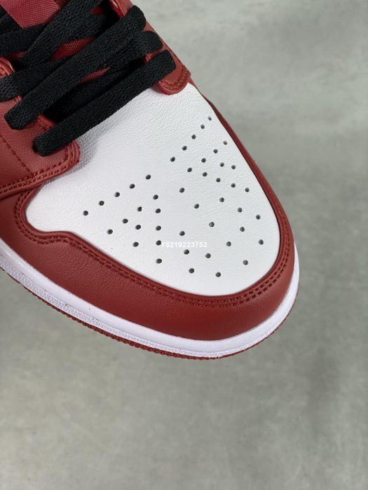 Air Jordan 1 Low Bulls  芝加哥 復古休閒鞋 男女鞋 553558-163