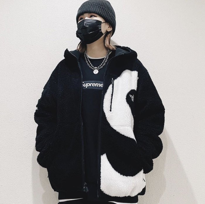 Supreme x The North Face 20FW S Logo Hooded Fleece Jacket 抓絨外套