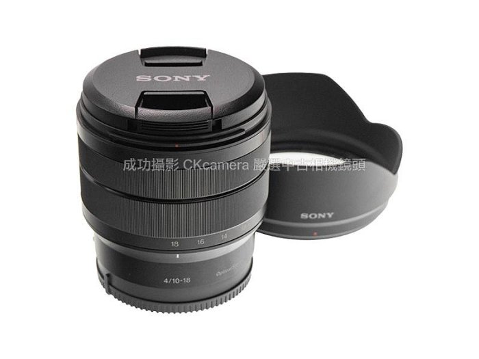 成功攝影  Sony E 10-18mm F4 OSS 中古二手 防手震 廣角變焦鏡 恆定光圈 風景 夜景 VLOG 保固半年 10-18/4