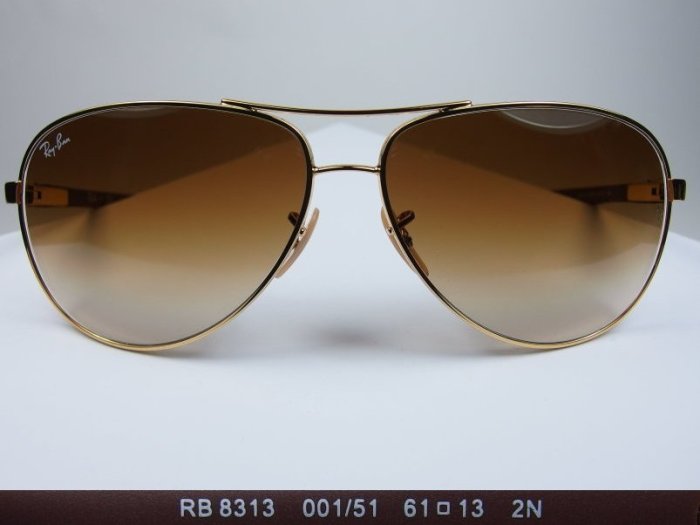 信義計劃眼鏡 Ray Ban 雷朋太陽眼鏡 RB8313 碳纖維 Carbon fiber 飛行員 sunglasses