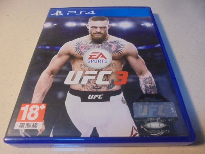 PS4 終極格鬥王者3 UFC3 中文版 直購價1000元 桃園《蝦米小鋪》