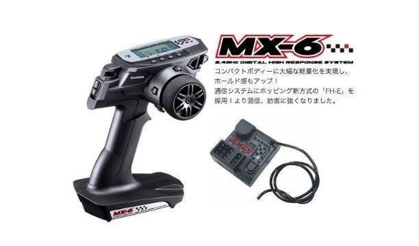 創億RC 現貨Sanwa MX-6 2.4g 槍控+RX-391W 防水接收器 MX6(附中文說明