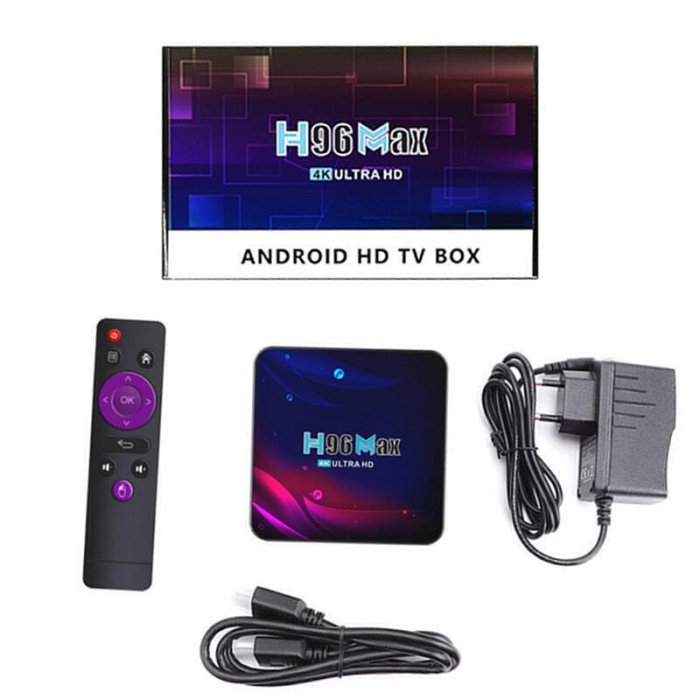 H96 MAX V11 RK3318 網路機頂盒 安卓11.0 雙頻 4K TVBOX