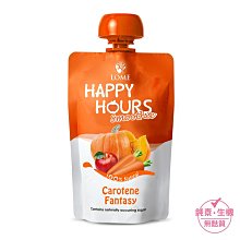 鎮Happy Hours生機纖果飲(桔8024985011396蘋果/南瓜/胡蘿蔔)100g 79元 (買3包送一包)