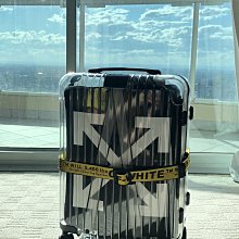 【Rimowa X Off-White】 “SEE THROUGH” 限量商品錯過不再 黑白各ㄧ【現貨在台】