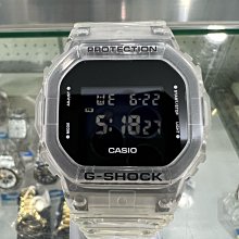 【金台鐘錶】CASIO卡西歐G-SHOCK (半透明) 耐衝擊構造 防水200米 DW-5600SKE-7