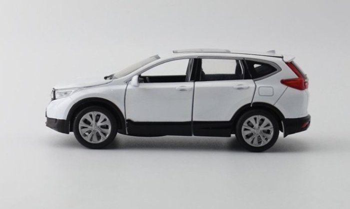 「車苑模型」JACKIEKIM玩具合金汽車模型1:32 Honda CRV 聲光SUＶ迴力開門