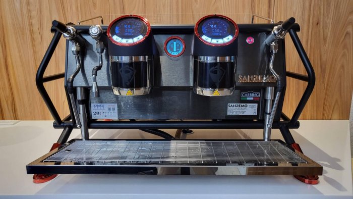 SANREMO CAFE RACER 雙孔半自動咖啡機 九成新 (現貨供應)