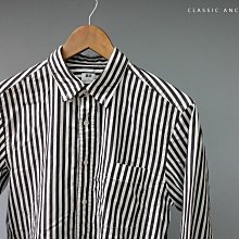CA 日本品牌 UNIQLO 條紋 純棉 長袖襯衫 S號 一元標無底價P775