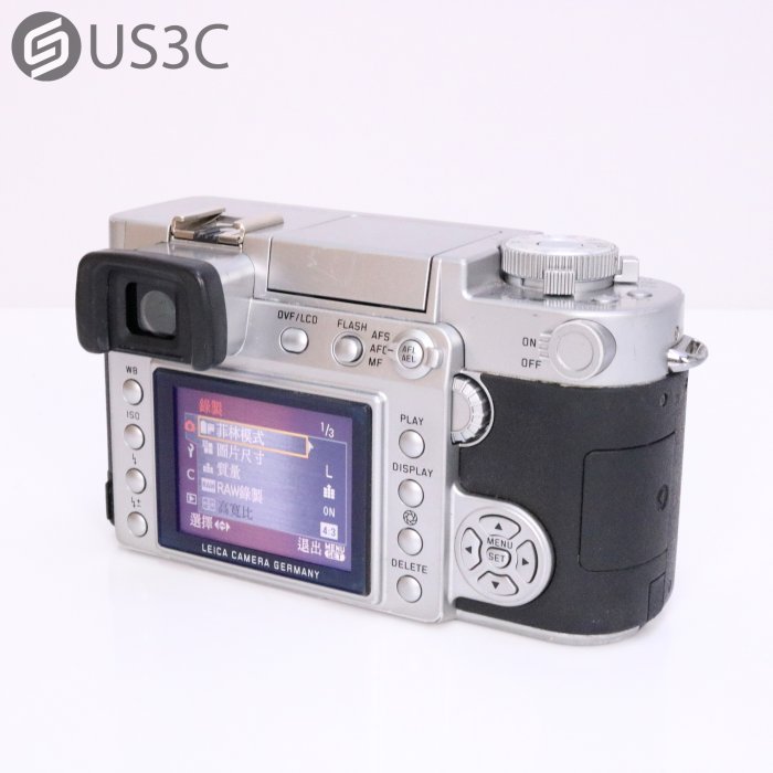 【US3C-小南門店】公司貨 Leica Digilux 3 數位單眼相機 750萬畫素 適用4/3卡口鏡頭 內建閃光燈 單眼相機 二手相機