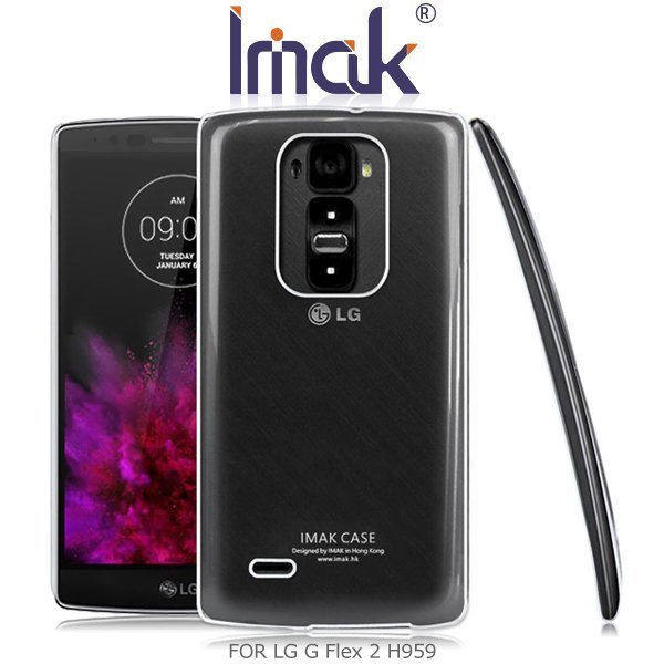 --庫米--IMAK LG G Flex 2 H959 羽翼II水晶保護殼 加強耐磨版 透明保護殼