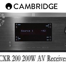 台中『 崇仁音響發燒線材精品網』Cambridge Audio CXR200│CXR 200 (200W 環繞擴大機)